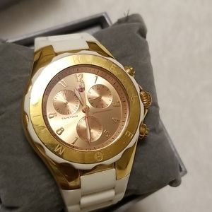 Women's Michele watch white